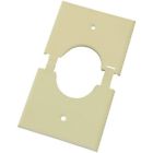 1gspiv Single-gang -white Wall Midlite Plate Splitport