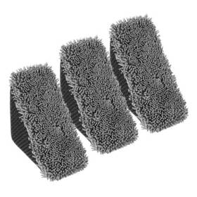 Skrfren Swc2nsyk 3 Pcs Tire Shine Applicator Sponges Microfiber Brightener Pad