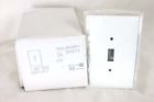 86871 Smooth 1 Box Plate Cover Jumbo Toggle Mulberry 20 White Single Gang
