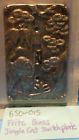 650-015 Solid Fritz Brass Jungle Plate Switch Tiger
