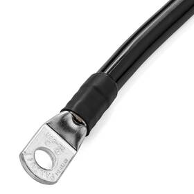 Spartan Power B07hbwjmtr 3ft 4 Awg Black Negative Battery Cable M8 5/16 Inch Usa Made