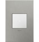 Awc1g2bs4 Stainless Steel Adorne Plate Brushed 1-gang Legrand Wall