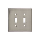 805952 Stanley Satin Wall Nickel - Plate Double Switch 5 Lot