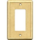 Swp103-07 Stone 12 Gold Switch Lot Weybridge Plate 1 Combination Cast Gang