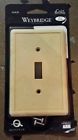 Swp106-07 Stone Cover Cast Single Switch Pack Weybridge Gold 6 Toggle Plate
