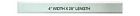 Bm2s4x28 Strips Clear 2 4 Long " Beveled Mirror 28 Glass Sides