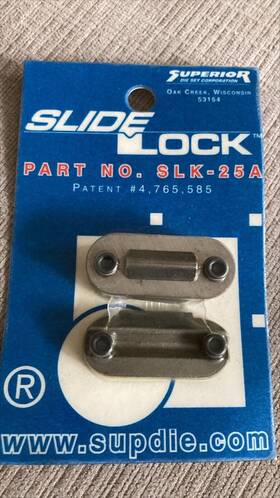 Slk-25a Superior Slide Lock Mold Spring Loaded Detent Die Corp New Old Stock Slk-25a Superior Slide Lock Mold Spring Loaded Detent Die Corp New Old Stock