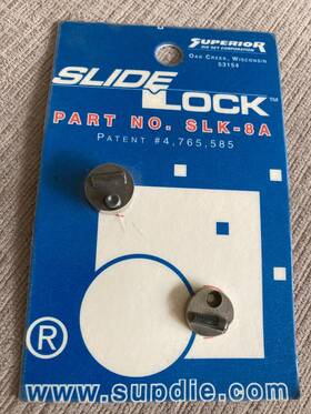 Slk-8a Superior Slide Lock Mold Spring Loaded Detent Die Corp New Old Stock