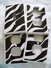 Sw529 Switch Zebra Set - Electrical Cover Pc 4 Print Outlet Light