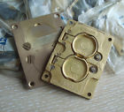 Switch Nos Cover 8 Duplex Solid Plates Brass Walker