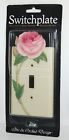 34004 Switchplate Switch Orchid Ibis English Rose Design Single