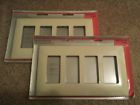 Swp264-labpcc10 Seymour 4 Gang Pass Color Wallplate Almond Screwless 2