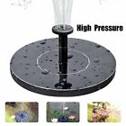 Thb0cskhrb General Solar Fountain Pumps Free Standing Birdbath Upgraded 8011446560968