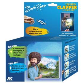 Cl835r12 The Clapper Bob Ross Talking And Nightlight Plastic 1 Pc