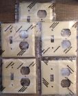 Tp18-i Tp18- Wall Trademaster 6pass Gang Receptacle 1 Seymour Plate 2 Ivory Toggle