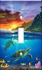 S668 Tropical Turtles Switch Plate Single Sea Cover