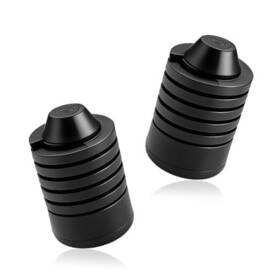 Uqwu Uqwu-yx-yqgxj01 2pcs Car Hood Buffer Block Bumper Stop Rubber For Shock-absorbing Black