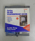E9u2g Use Weatherproof Cover Grey Double Carlon Gang