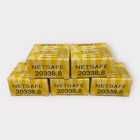 20338.8 Vimar Eikon Rj45 Cat5e Netsafe Utp Outlet - Grey Lot Of 5