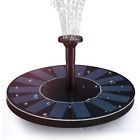 Vzy3vva2oz Hiluckey Solar Powered Bird Bath Fountain Pump Panel Kit Water