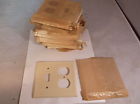 Switch1 Wall Outlet 1 Vintage Plate Bakelite Cover Ribbed Deco Single Art