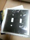 84109-40 Wallplate Toggle Steel 84109 Stainless Leviton Two Oversized 2 8 Switch Pc Gang