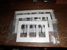 Comp-fp3 White Gang Lightolier 3 Screwless Wallplates - 5 4