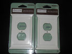 0325975 Wood Plates Standard - Wall Receptacle White Roth Allen 1-gang Duplex