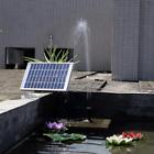 Xbf3261617738969uc Solar Panel Power Water Pump Brushless Fountain Pond 759218861322