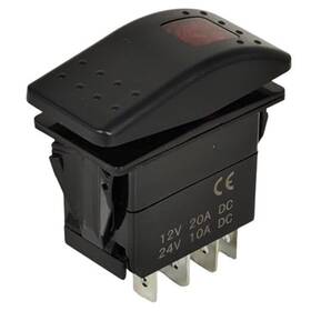 Xyzil 308-1062 5 Pin On -off- Rocker Switch Compatible With Onan For Cummins