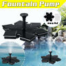 Yax7897662 Solar Powered Fountain Floating Water Pump Garden Backyard 6918051232155