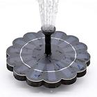 Zjpq05 Upgraded Pumps Solar Bird Bath Fountain With Water Level Sensor