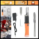 Cordless Electric Fish Scaler Tool, Rechargeable 12V Battery, Waterproof, Cutt. Fixed Price $59.39.