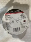 Red Dot RS47WH S110WHE 4" Round Outlet Box, White, Outdoor/wet New. Fixed Price $9.20.
