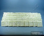 50 Leviton Almond Decora 2GANG Standard Wallplate Gfci Gfi Smooth Covers 80409-A. Fixed Price $44.64.