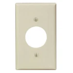 2-PK Leviton Ivory Single Gang 1.4" Receptacle Outlet Wall Plate Cover New 86004. Fixed Price $6.95.