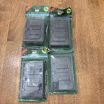 Lot 4 Bwf Horizontal Duplex Single Gang Weatherproof Cover Brown FC-81AV. Fixed Price $24.99.