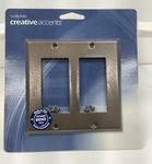 Creative Accents Wall Plate Double Rocker - Textured Bronze 9TBZ127. Fixed Price $9.99.