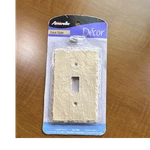 New In Pkg Amerelle Faux Slate Toggle Switch Wall Plate, Fade Resistant, 8345TA. Fixed Price $7.00.