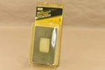 Hubbell HBL1795, Weatherproof Cover Plate Toggle Switch, Clear Silicone, 1-GANG. Fixed Price $24.99.