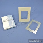 Leviton Natural Acenti Screwless Wallplate Snap-on Switch Outlet Cover ACWP1-NTL. Fixed Price $8.54.
