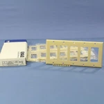 Eagle 2165V Ivory 5-GANG Decorator Gfci Gfi Plastic Standard Wallplate Cover 5PC. Fixed Price $22.79.
