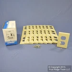Leviton 86303 Ivory 1-GANG Duplex Outlet Plastic X-deep Wallplate Covers 25PCS. Fixed Price $26.59.