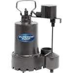 Superior Pump 1/2HP Cast Iron Sump Vfs 725113925414. Fixed Price $181.74.
