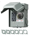 Dewenwils Outdoor Gfci Outlet Box With Timer 20A 2500W Weatherproof 3R Enclosure. Fixed Price $49.99.