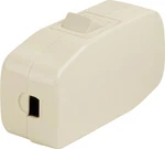 Leviton 05410-00I Ivory 3A 125V Feed-through Rocker 1-POLE Lamp Cord Switch. Fixed Price $8.73.
