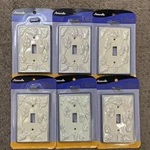 Amerelle Leaf 1 Toggle Wall Plate - White (6PK). Fixed Price $21.99.