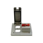 Cantex Rectangle Pvc 2 Gang Outlet/switch Box 5133337B. Fixed Price $26.99.