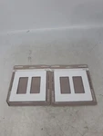 Lutron CW-2-WH White Wallplate No Visible Screws Gloss Finish Pack. Fixed Price $14.99.