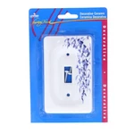 Leviton Blue Flower Porcelain Cover Wall Switchplate 89501-BL. Fixed Price $7.59.